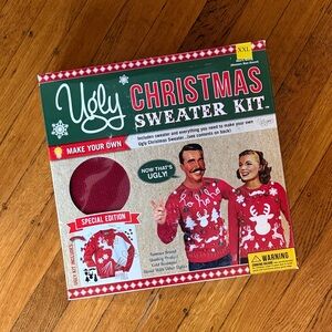 💕 Ugly Christmas Sweater Kit - Red